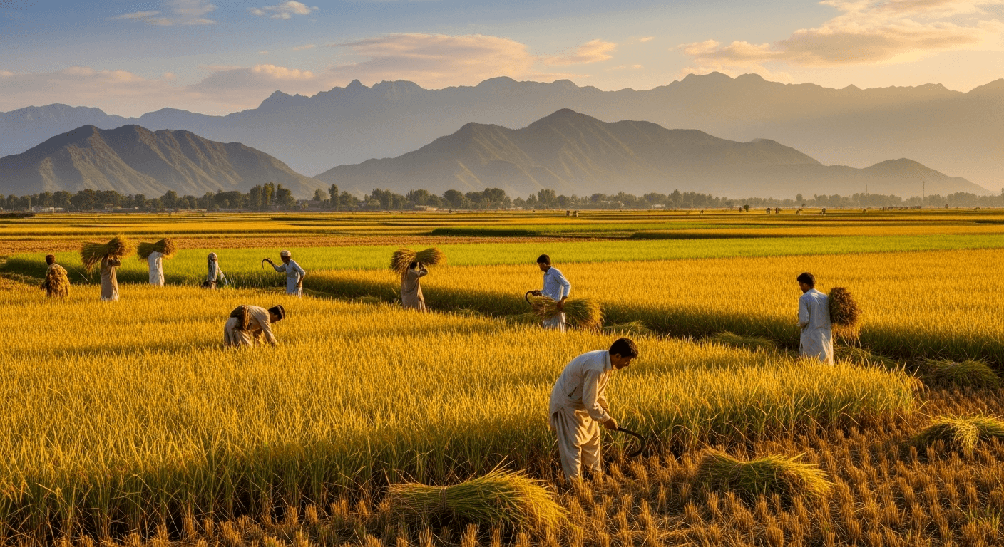 Premium Pakistani Rice Fields